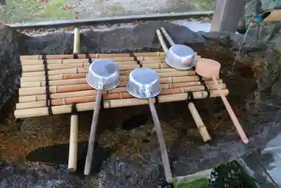 安積國造神社の手水舎