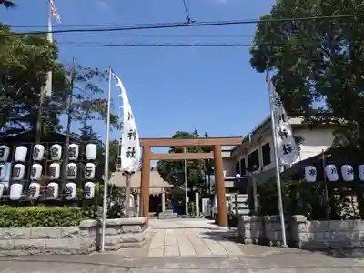 寒川神社の鳥居