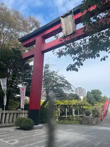 亀戸天神社の鳥居