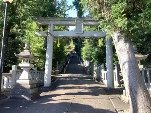 白山宮の鳥居