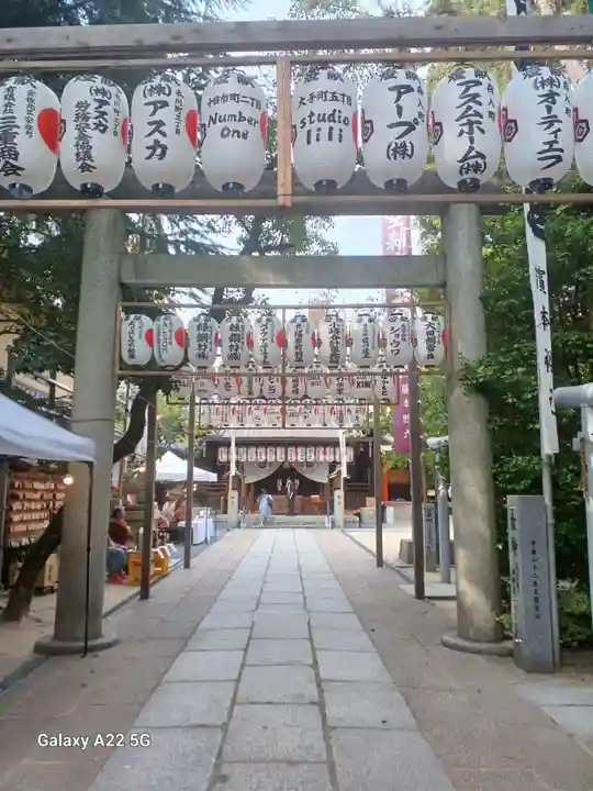 空鞘稲生神社の本殿・本堂