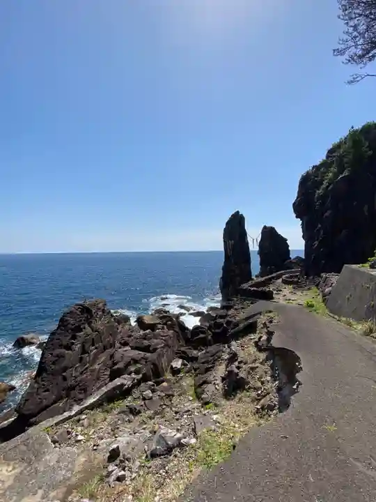 鹿岡の夫婦岩(高知県)