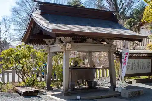 八雲神社(緑町)の手水舎