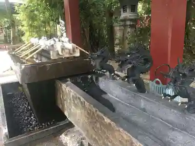 波上宮の手水舎