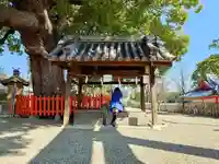 百舌鳥八幡宮の手水舎