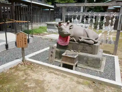 佐波波地祇神社の狛犬