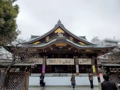 湯島天満宮の本殿・本堂