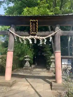 南沢氷川神社の御朱印
