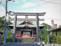 板倉雷電神社の鳥居