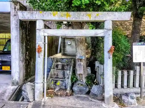 伊久智神社の鳥居