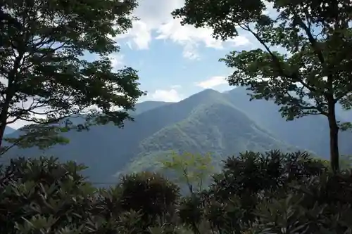 三峯神社の景色