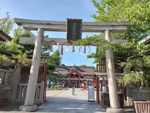 阿部野神社の鳥居