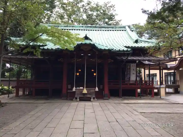 赤坂氷川神社の本殿・本堂