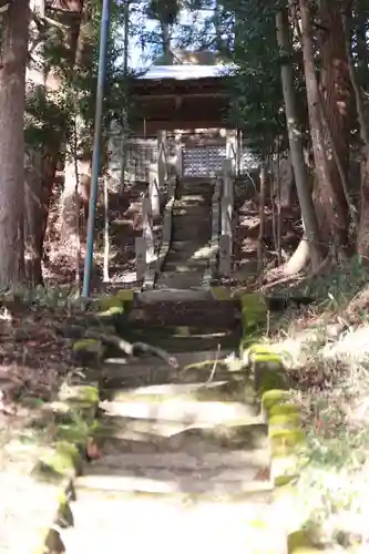 只白神社の景色