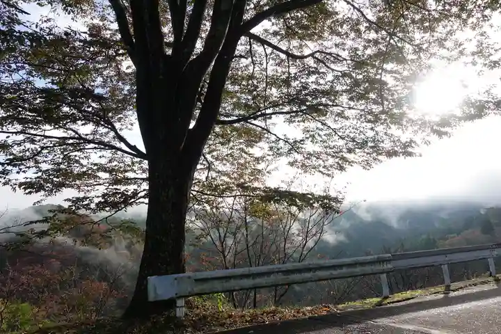金峯山寺の周辺