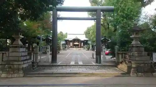 溝旗神社（肇國神社）の鳥居