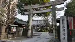 麻布氷川神社の鳥居