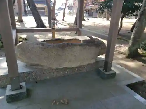 松原神社の手水舎