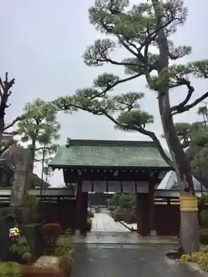 大坊本行寺の山門・神門
