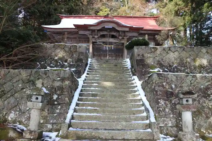 諏訪神社の本殿・本堂