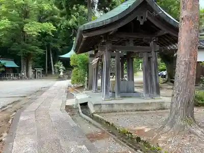 都野神社の手水舎