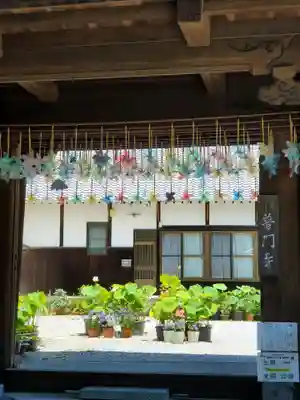 普門寺(切り絵御朱印発祥の寺)の山門・神門