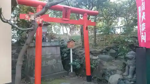 江島杉山神社の鳥居