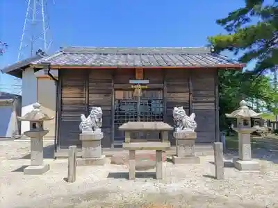 山神社（東蜆）の本殿