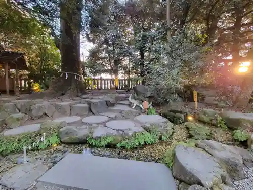 川越氷川神社の庭園