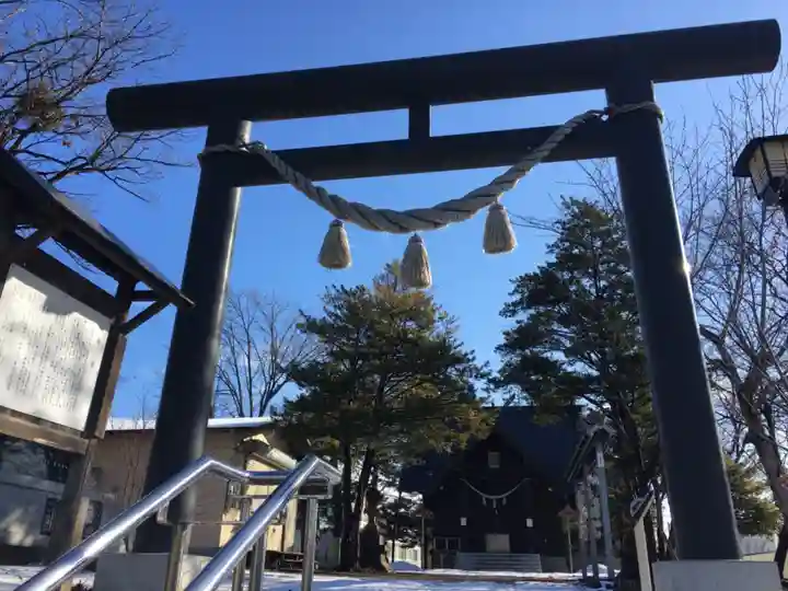 小野幌神社の鳥居