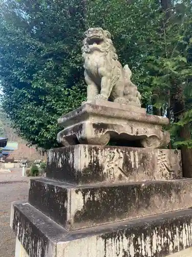 結神社の狛犬