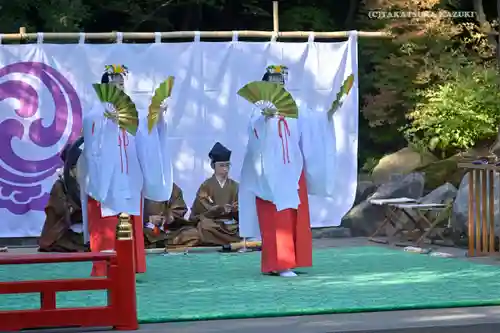 寒川神社の神楽