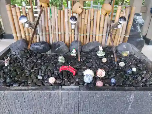 上川神社の手水舎