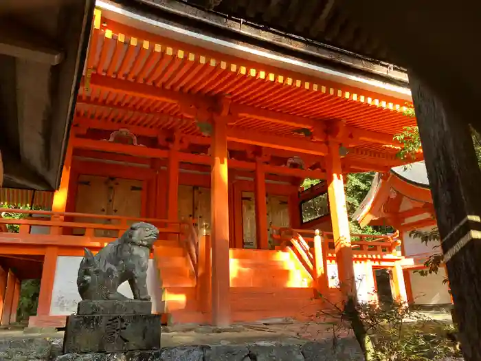鞆淵八幡神社の本殿
