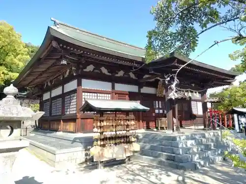 饒津神社の本殿・本堂