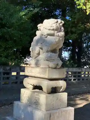 天神社(下小針)の狛犬