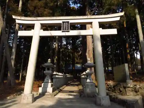 山宮浅間神社の鳥居