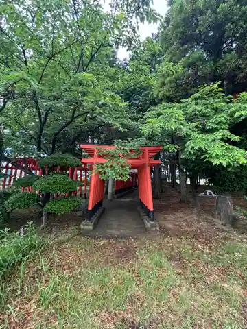 高繁大明神(稲荷)の鳥居