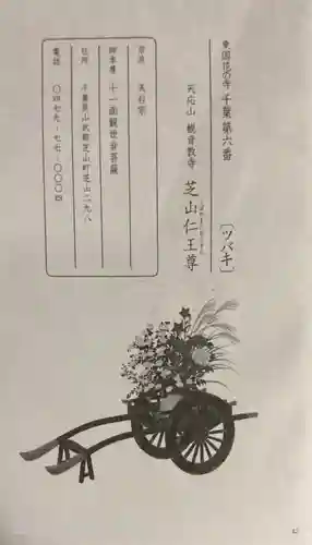芝山仁王尊 観音教寺の御朱印