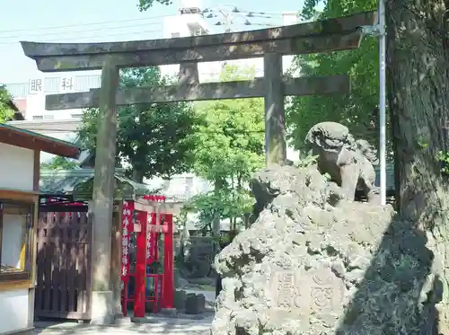 牛嶋神社の鳥居