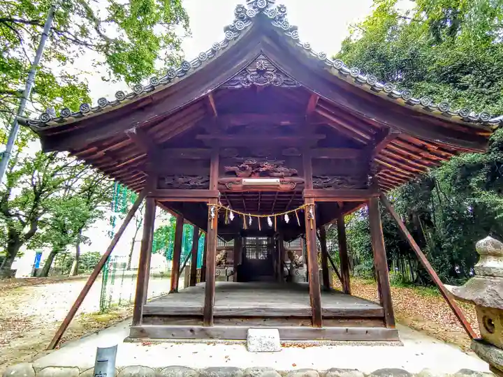 八劔社(赤池町)の本殿・本堂