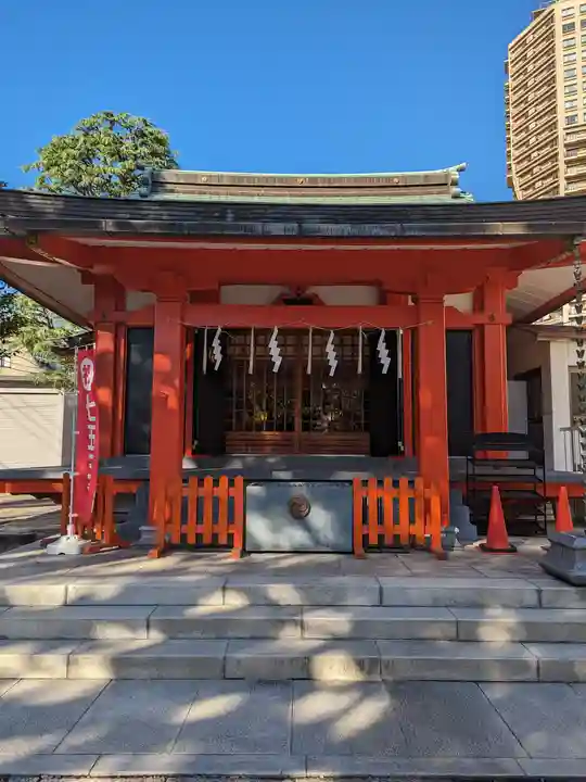 麻布氷川神社の本殿・本堂
