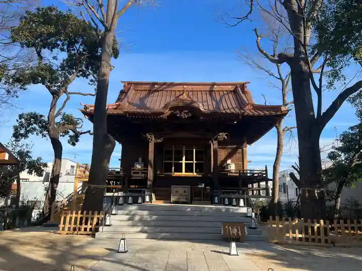 戸越八幡神社の本殿・本堂