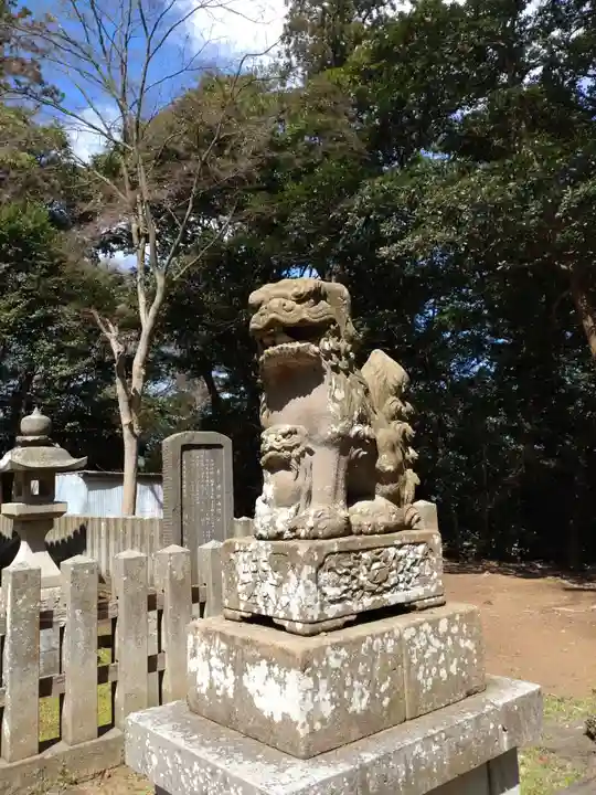 三国神社の狛犬
