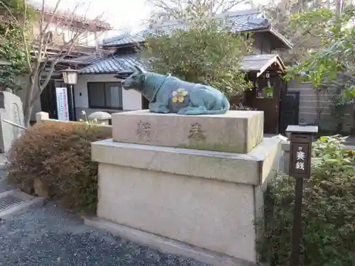 菅原院天満宮神社の狛犬