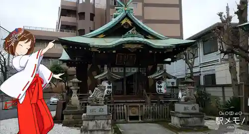 幸稲荷神社の本殿・本堂