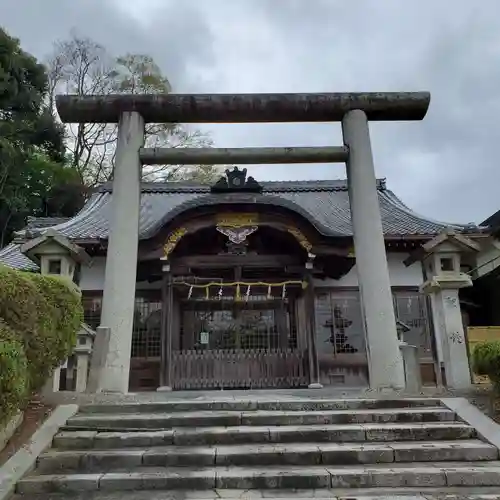 大津大神宮の鳥居