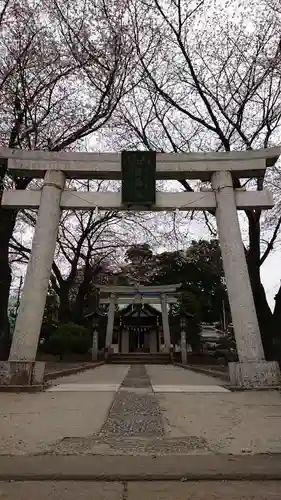 七郷神社の鳥居