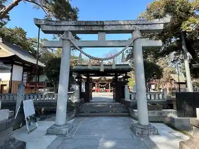 玉村八幡宮の鳥居