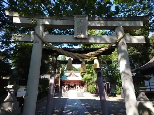 前川神社の鳥居